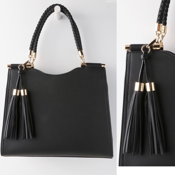 Lulus Handbags - 🆕 Lulu’s Calbira Black Handbag
